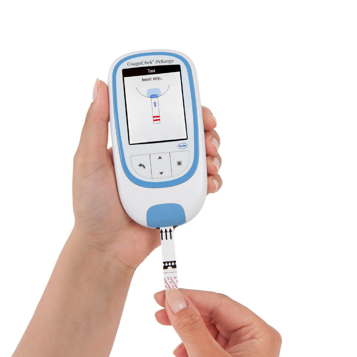 How To Use Inr Machine Roche CoaguChek INRange - Portable INR Self-Testing Meter with ...