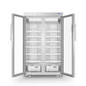 Haier Biomedical Double Door Freestanding Pharmacy Refrigerator 1030L Glass Door